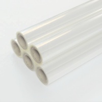 Papier d'emballage transparent BOPP souple imperméable résistant à l'humidité pour fleurs et paniers