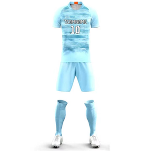 Tenue de football pour enfants de qualité supérieure, ensemble de maillot respirant et durable pour l'entraînement, les matchs et les activités sportives - Product Image 1