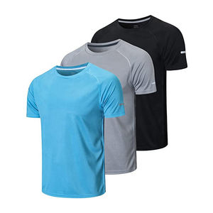 Camisetas Deportivas de Compresión de Secado Rápido Personalizadas de Alta Calidad, Camisetas de Gran Tamaño para Hombre, para Fútbol, Golf, Camisetas de Compresión para Hombre - Product Image 2