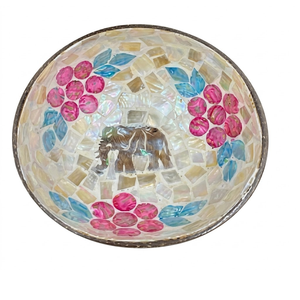 ชามมะพร้าวแกะสลักออร์แกนิกงานฝีมือที่ทันสมัยเป็นมิตรต่อสิ่งแวดล้อม - Product Image 2
