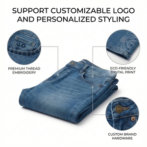 <span class=keywords><strong>Jeans</strong></span> Vintage da Donna <span class=keywords><strong>Grigio</strong></span> <span class=keywords><strong>Chiaro</strong></span>, Gamba Larga, Vita Alta, Leggermente Elasticizzati, con Tasche, Vestibilità Comoda - Product Image 4