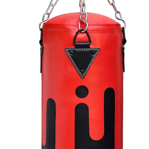 Hanging Punching Bag for Adults Super PU Leather <b>Boxing</b> Training Equipment Heavy Bag with 12OZ MMA Unfilled Kicking Punching Bag - Product Image 4