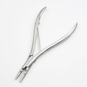 BEST ELECTRO SURGICAL Pince de retrait d'anneaux couleur or ultime, outils de pose d'extensions capillaires à maintien robuste pour usage commercial, en acier inoxydable - Product Image 6