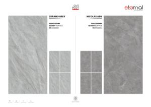 Azulejo de Porcelana Premium con Acabado Brillante, Formato Grande 600x1200, Superficie de Alto Brillo, Diseño con Aspecto de Mármol - Product Image 3