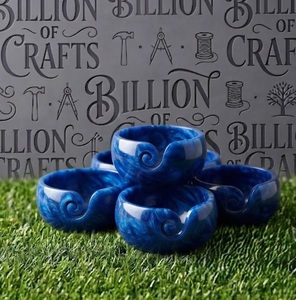 ถ้วยเก็บไหมพรมเรซิ่นหลากสีแบบกำหนดเอง โรงงาน B2B จัดส่งโดยตรง - Product Image 3