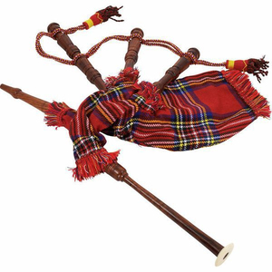 Kilts écossais en bois de rose massif, taille standard, pour dudelsaks Highland, avec trou standard, couleur personnalisable, motif tartan écossais haut de gamme, fierté écossaise - Product Image 3