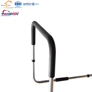 ผลิตในไต้หวัน โรงงานได้รับการรับรองมาตรฐาน ISO9001 ราวจับข้างเตียงปรับระดับได้สำหรับผู้สูงอายุใช้ในครัวเรือน - Product Image 4