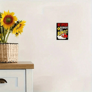 Insegna vintage retrò in alluminio da 12x8 pollici per garage o man cave (CIFbuy) - Product Image 3