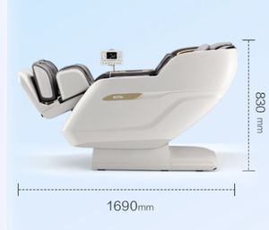 Fauteuil de massage robotisé 3D haut de gamme à gravité zéro, massage Shiatsu complet du corps par pétrissage, tapotement et chauffage, canapé de relaxation - Product Image 1