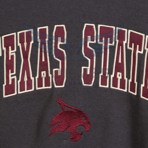 Sudadera de Alta Calidad de la Universidad Estatal de Texas, Sudadera de Cuello Redondo para Hombre, Sudadera de Felpa con Logotipo Personalizado Estampado, Sudadera de Algodón - Product Image 4