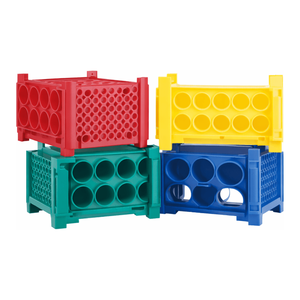 Support de travail PP Cube à 77 trous pour l'organisation de laboratoire multi-tubes - Product Image 1
