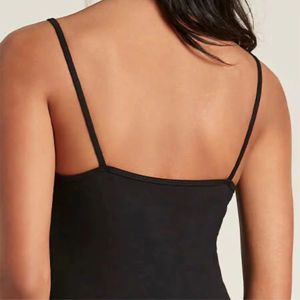 Camiseta sin mangas de algodón de alto rendimiento para deporte, talla grande, informal para gimnasio, ecológica, con cuello de lazo, que absorbe la humedad y transpirable, de punto. - Product Image 6