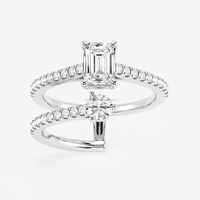   Bague de fiançailles en diamant naturel certifié, or 18 carats, design personnalisé, disponible en diamant rond de laboratoire, fournisseur de bijoux en diamant en gros.