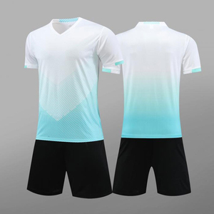 Nouvelle Arrivée Dernier Prix Maillot de Football Uniforme Couleur Unie Design Personnalisé Confortable Tenue de Football Vêtement Standard - Product Image 4