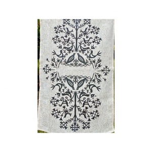 Fabricante de Toallas de Cocina de Algodón, Bordado de Pajaritos, Estilo Americano, 8 Colores, Reutilizables, Suministro al por Mayor, Marca Privada OEM - Product Image 1