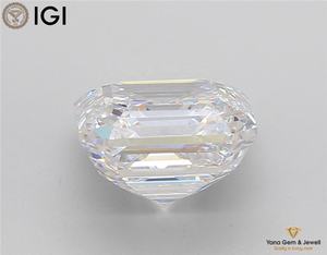 CVD Lab Grown <b>Diamond</b> with IGI Certificate F Color VS1 Clarity 2.50 CARAT Asscher Cut Perfect Match for Custom <b>Ring</b> - Product Image 5
