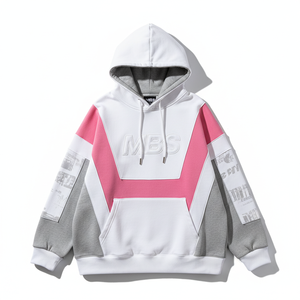 Sudadera extragrande / sudadera estilo streetwear / sudadera con logo personalizado / sudadera con estampado en relieve / sudadera con relieve 3D / sudadera gruesa / sudadera de algodón - Product Image 6