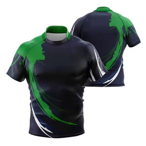 ชุดรักบี้สั่งทำขายส่ง ระบายอากาศได้ดี พิมพ์ลายแบบซับลิเมชั่น มีทุกแบบให้เลือก ทนทาน ชุดรักบี้สำหรับผู้ใหญ่ - Product Image 2