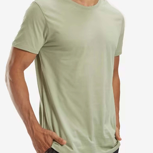 Impression personnalisée OEM Vente en gros T-shirts en coton unisexes grande taille pour hommes Logo Broderie en chenille T-shirts - Product Image 5