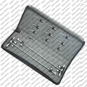 Ensemble d'instruments dentaires équin multi-usages de qualité supérieure, manche en T, acier inoxydable allemand, dentisterie équine, certifié CE - Product Image 3