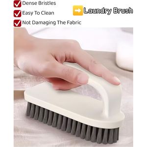 Paquete de 2 Cepillos Pequeños de Cerdas Suaves para Limpieza del Hogar, Cepillos para Eliminar Manchas de Tapicería y Telas para Lavandería - Product Image 2