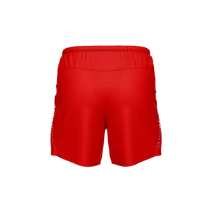 Conjunto de Uniforme Deportivo Unisex para Atletismo, Camiseta sin Mangas con Pantalones Cortos, Degradado Rojo y Blanco, Sublimado, Absorbente de Humedad - Product Image 4