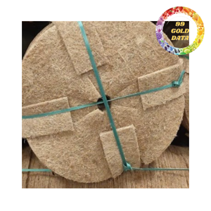 Organic Coconut Coir Tree Mat for Weed Prevention Moisture Retention and <b>Plant</b> Growth - Product Image 1