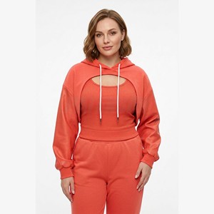 Haut court en coton et élasthanne 280 g/m² pour femme, coupe ajustée, idéal pour les marques de streetwear – Vente en gros - Product Image 4