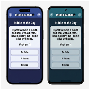 Application de jeu de devinettes Royalcraft – Casse-têtes, défis de puzzles, questions de logique et jeux mentaux amusants pour iOS/Android et MAC - Product Image 1
