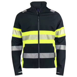 Nuevo Diseño Chaqueta de Seguridad Reflectante de Alta Visibilidad para Hombre, de Cuero, Impermeable, Transpirable, Resistente al Viento, Personalizable - Product Image 1