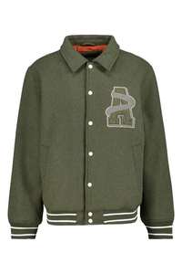 Veste universitaire personnalisable en couleur et taille, prix raisonnable, best-seller, streetwear, couleur unique, veste de baseball universitaire pour hommes - Product Image 2