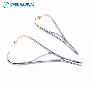 Nuevo Portaagujas Dental Manual de Acero Inoxidable, Pinzas para Instrumentos Quirúrgicos de Ortodoncia - Product Image 3