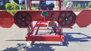 <span class=keywords><strong>Aserradero</strong></span> Portátil de 32 Pulgadas con Motor de Gasolina de 420cc, Riel de 19.7 Pies de Alta Eficiencia, Fácil Mantenimiento para Uso Doméstico, Maquinaria Forestal - Product Image 2