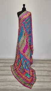 Boho Embroidered Shawl for Women | Traditional scarves shawls & hijab Mirror Work Ethnic Fashion <b>Wrap</b> Breathable Shawls Fashion - Product Image 3