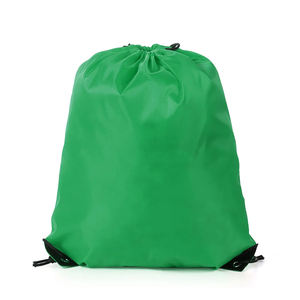 Mochila con Cordón de Poliéster Totalmente Personalizada al por Mayor, con Bolsillo Lateral y Frontal, Bolsa con Cordón Personalizable con Logotipo - Product Image 3