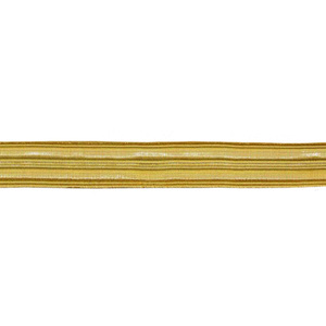 Customizable High Quality Eco-Friendly 15mm Naval Gold Metal Wire Lace <b>Braid</b> for Ceremonial Uniforms - Product Image 1