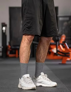 Men's Plush Ankle <b>Socks</b> <b>Thick</b> Cotton Bamboo Fiber Anti-Slip <b>Winter</b> Floor <b>Socks</b> Solid Color Knitted Warm Non-Slip <b>Socks</b> - Product Image 2