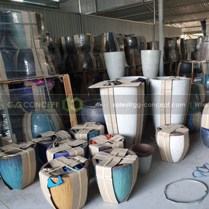 Cilindro de metal colorido Maceta Florero y cubos Hogar y Jardín de alta calidad Diseño clásico - Product Image 5