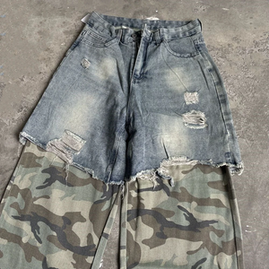 Pantalones Cargo Ligeros de Algodón 100% Ecológico para Hombre, de Color Sólido, Pierna Ancha, Cintura Elástica, Cierre de Cremallera, Multibolsillos, Casuales de Verano - Product Image 5
