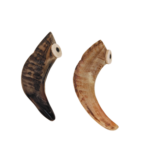 Canne de marche artisanale en corne de bélier, avec poignée en corne de vache, d'ox ou de buffle, de qualité supérieure et durable. - Product Image 4