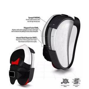 Leather <b>Focus</b> <b>Pads</b> Hot Selling Breathable Eco-Friendly for Target Boxing Training High Quality Custom Logo Design - Product Image 3