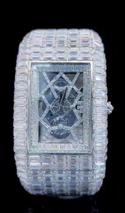 Jacob Coo Billionaire Lab Grown Diamond Sport Fashion Water Resistant Crystal Sapphire Dual Movement Cartoon Antique Alloy - Product Image 4