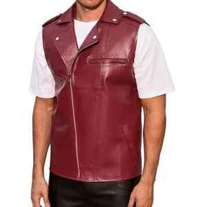 Veste en cuir de moto et streetwear nouvelle génération, qualité supérieure, fabrication directe Sialkot Pakistan. - Product Image 1