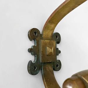 Crochet double en métal brossé élégant, solution de suspension robuste et durable - Product Image 4