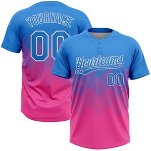 Uniforme de softball personnalisé avec nom et numéro d'équipe, sublimation, respirant, imprimé, style hip-hop, pour hommes, femmes, adultes, baseball - Product Image 4