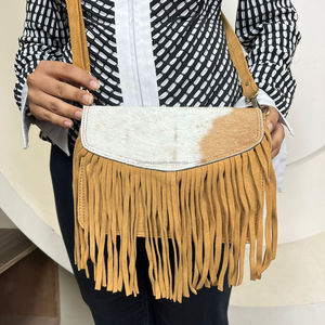 2025 Trendy Brand Women's Shoulder Bag High Quality Cowhide Suede Leather Handbags Genuine Leather Crossbody Bag for Young Girls - Product Image 4