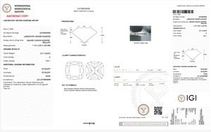 Diamantes Modernos con Corte Cojín Certificados por IGI - Color D para Colecciones de Joyería Fina - Brillo y Lujo Redefinidos - Product Image 4