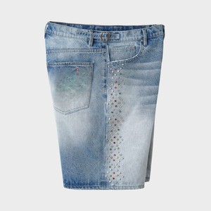 Comfortable Men Rhinestone Short Breathable Hot Selling Light Weight Reasonable Rate Men Rhinestone Short With Latest Designs - Product Image 2