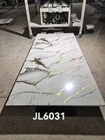 AISEN DECOR Panneau PVC Marbre Moderne 1220*2440mm pour Intérieur, Design Étanche avec Finition UV