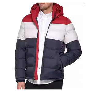 Men puffer <b>jacket</b> Winter ODM service long design Zipper breathable fabric regular fit custom logo printing men puffer <b>jackets</b> - Product Image 3